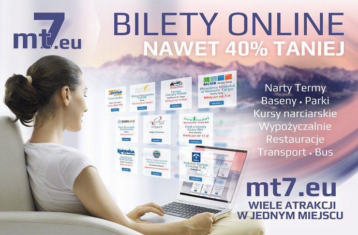 mt7.eu - platforma do sprzedaży biletów - bilety na atrakcje Podhala